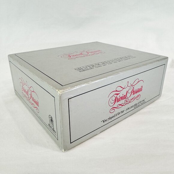 Trivial Pursuit Silver Screen Subsidiary Card Set 1st Ed. w Collectible Outtakes - Picture 1 of 7